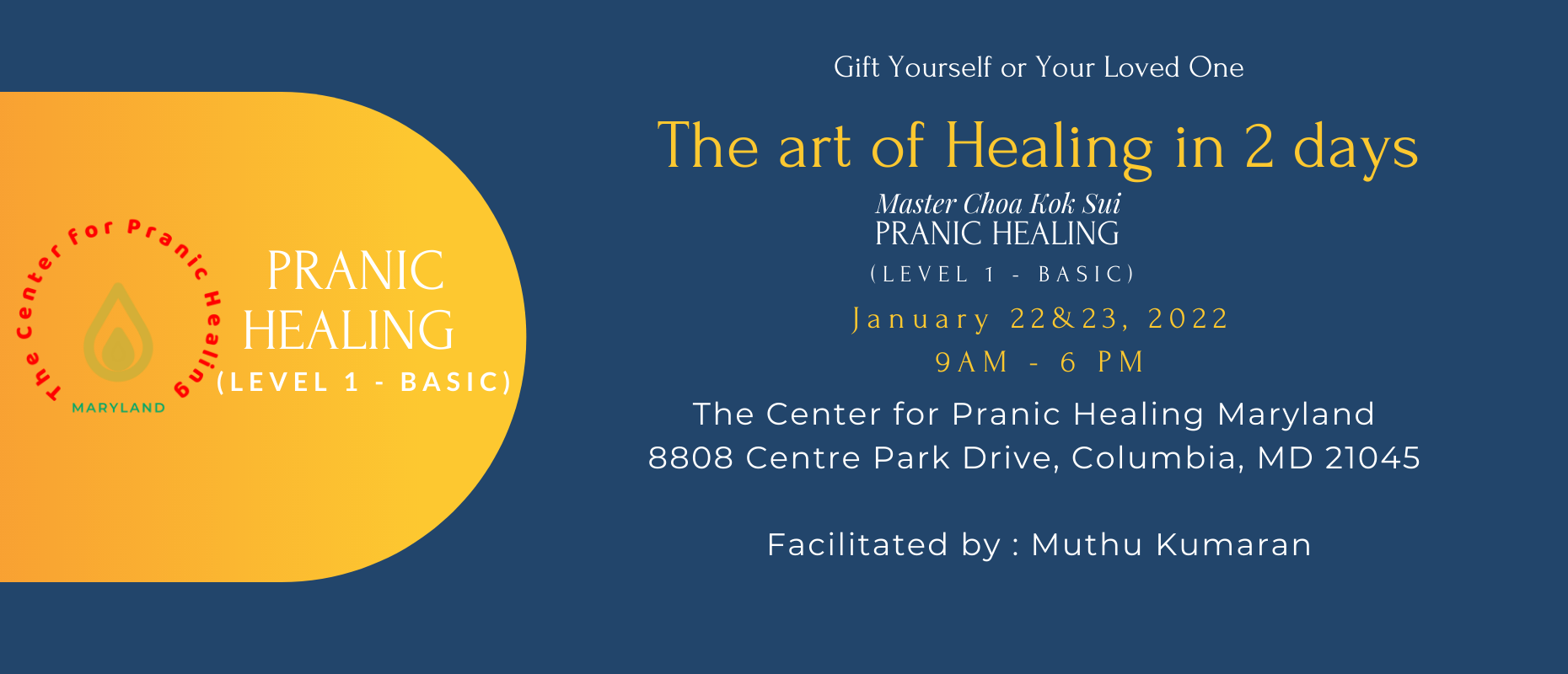 Pranic Healing Level 1 Course Pranic Healing Level 1 Course