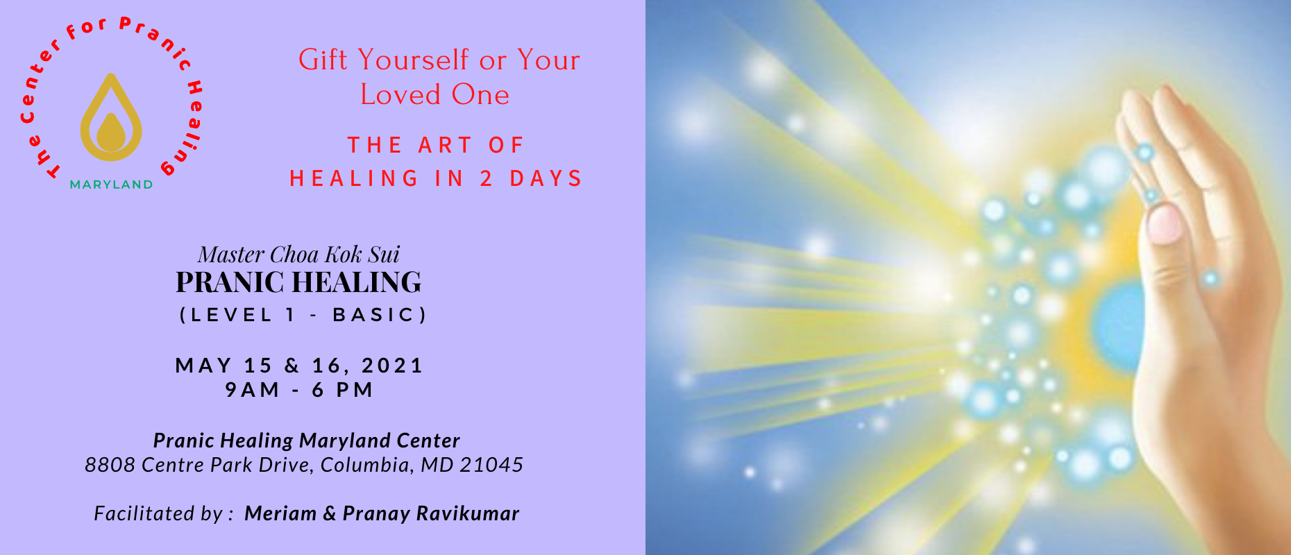 Pranic Healing Level 1 Course Pranic Healing Level 1 Course